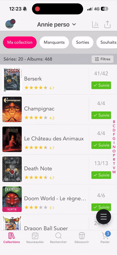 🔧 Gestion 360° de votre collection