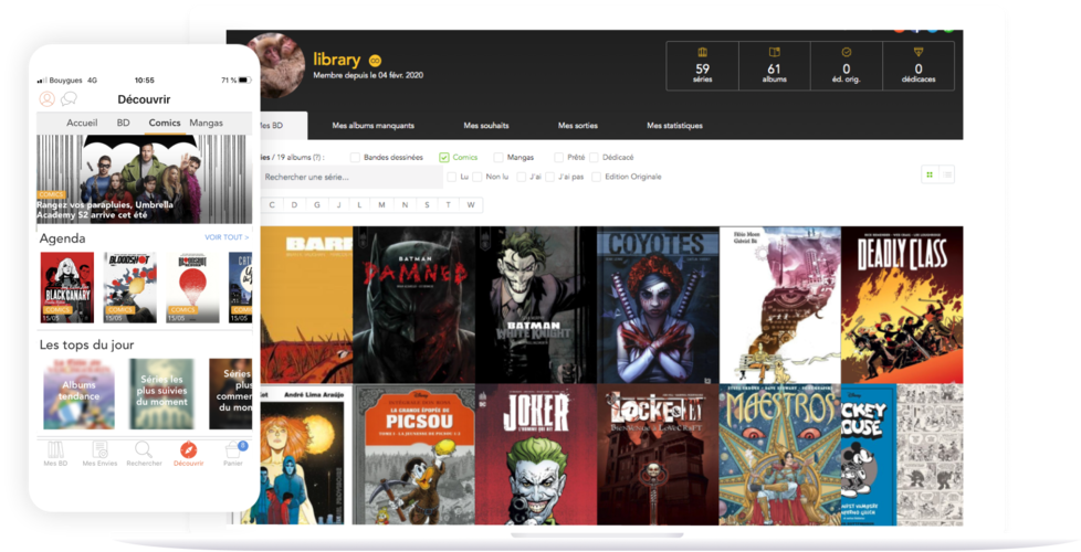 ecrans comics